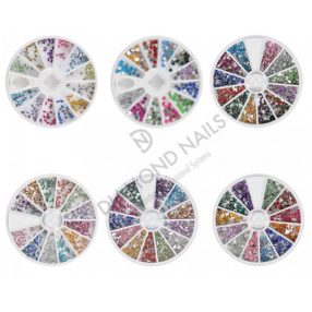 6 x 600 pcs Nail Art Rhinestones 6 x 600 pcs Nail Art Rhinestones