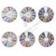 6 x 600 pcs Nail Art Rhinestones