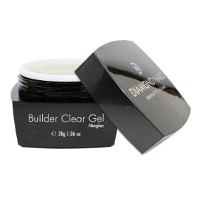 Builder Clear Fiberglass Gel 30g - Diamond Nails