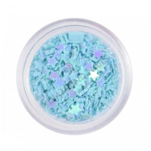 Light blue plastic star