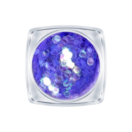 M.Hologramm flitter - purple