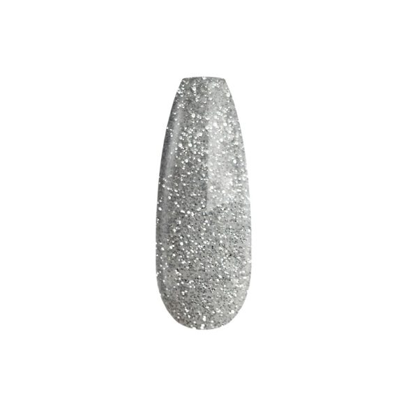 Gel Nail Polish - DN105 Silver glitter 7ml
