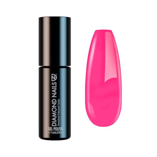 Diamond Nails Gel Nail Polish - DN048 - Neon pink  7ml