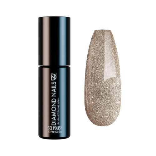 Diamond Nails Gel Polish – Chrome Silver – DN073 – 7ml – HEMA Free