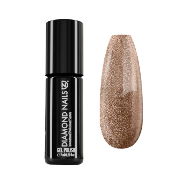 Gel Nail Polish 4ml - DN074 - Metalic Rosegold - Gel Polish