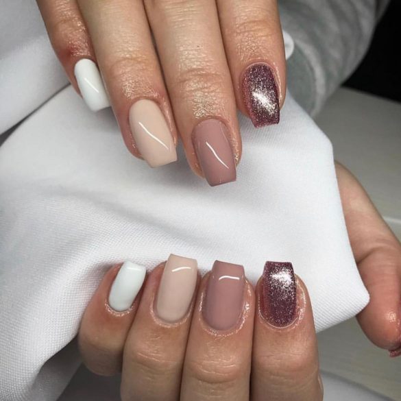 Gel Nail Polish 4ml - DN074 - Metalic Rosegold - Gel Polish