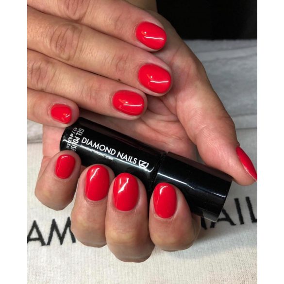 Gel Nail Polish 4ml - DN079 - Red Orange  - Gel Polish