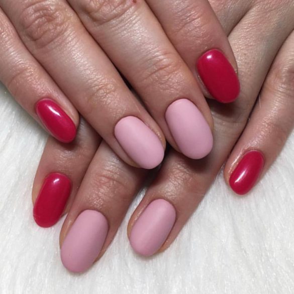 Gel Nail Polish 4ml - DN067 - Dark pink - Gel Polish