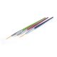 3pcs Colorful Nail Art Brush Set for Nail Decoration - Diamond Nails