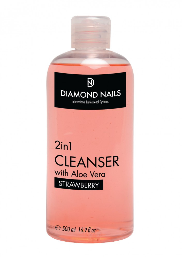UV Gel Cleanser 500ml Strawberry aroma With Aloe Vera