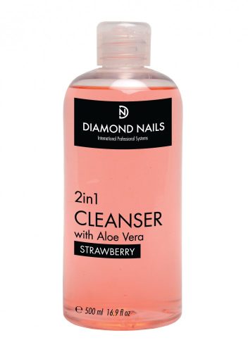 UV Gel Cleanser 500ml - Strawberry aroma - With  Aloe Vera