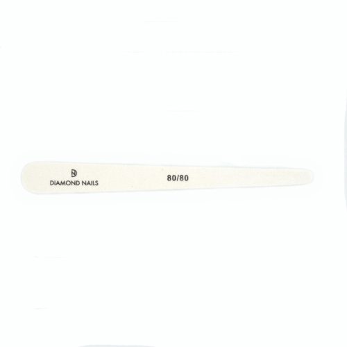 Drop Nail File, White 80/80