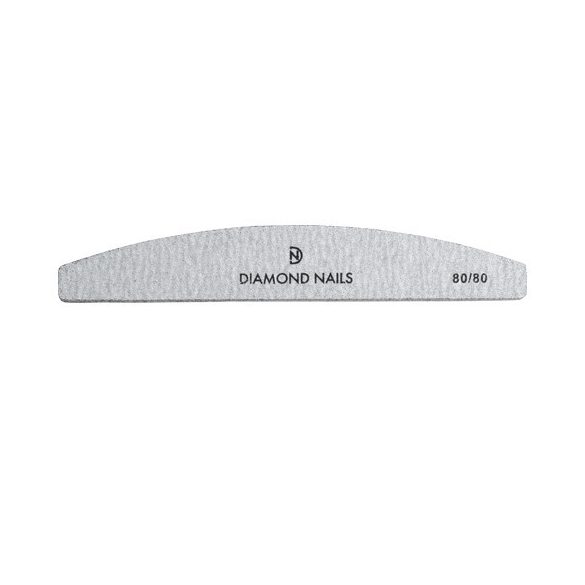 Half moon file Grey 80/80