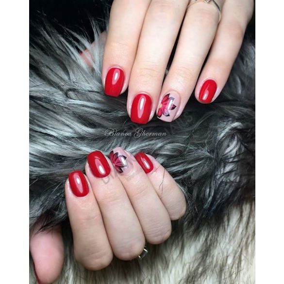 Gel Nail Polish 4ml - DN132 - Dark Red - Gel Polish