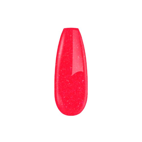 Gel Nail Polish - DN161- Magenta Pink with Glitter 7ml
