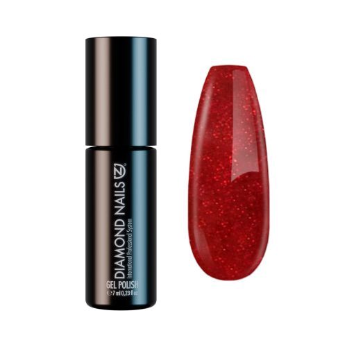 Diamond Nails Gel Polish – Shimmering Grapefruit Pink – DN174 – 7ml – HEMA Free