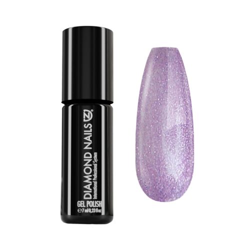 Gel Nail Polish - DN165 - Silver Purple Metallic 7ml