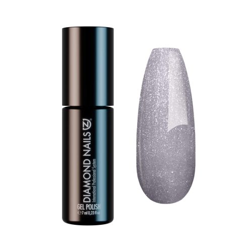 Diamond Nails Gel Nail Polish - Silver Purple Metallic - DN165 - 7ml