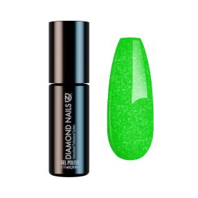 Diamond Nails Gel Polish – Glittering Neon Yellow – DN189 – 7ml – HEMA Free