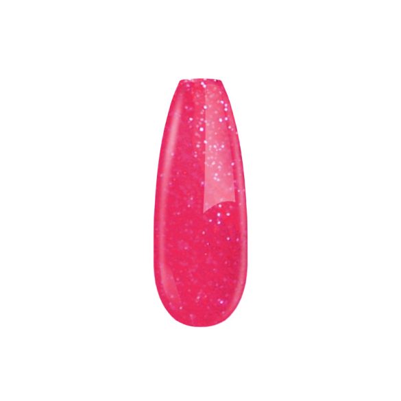 Gel Nail Polish - DN193 - Sparkly Neon Pink 7ml