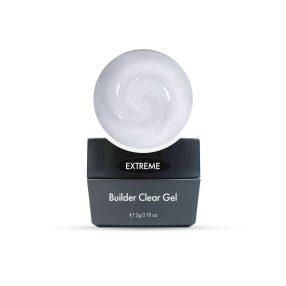 Diamond Nails Extreme Builder Clear Gel 5g – flexible, easy to layer, crystal-clear finish, hema free