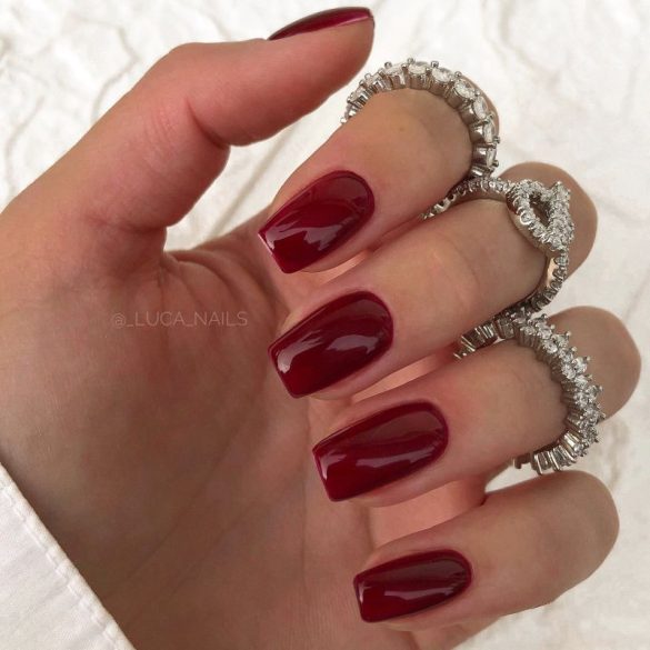 Gel Nail Polish 4ml - DN201 - Deep Purple - Gel Polish