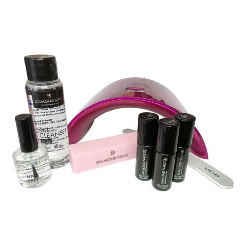 Gel Polish Starting Set with C16 UV/LED Lamp 