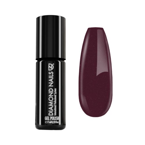 Gel Nail Polish - DN069 - Dark Purple Eggplant  7ml