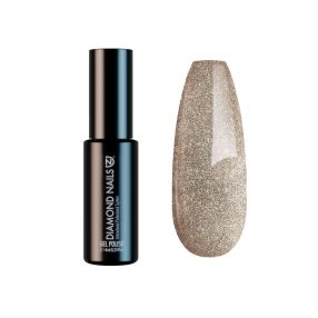 Diamond Nails Gel Polish – Chrome Silver – DN073 – 4ml – HEMA Free