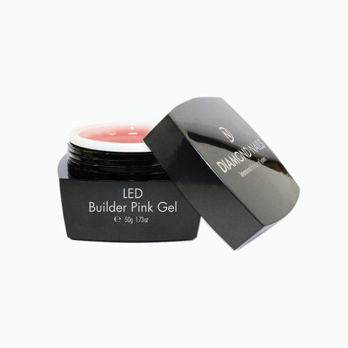 LED Builder Pink Gel 50g - Translucent Pink Builder Gel - Diamond Nails
