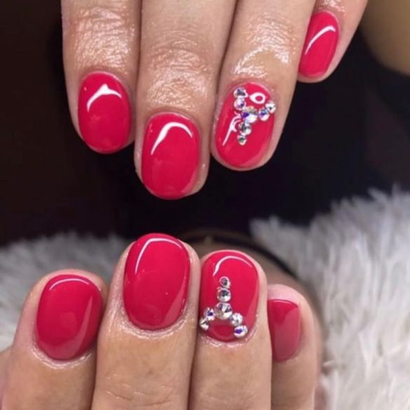 Gel Nail Polish 4ml - DN215 -  Strawberry - Gel Polish