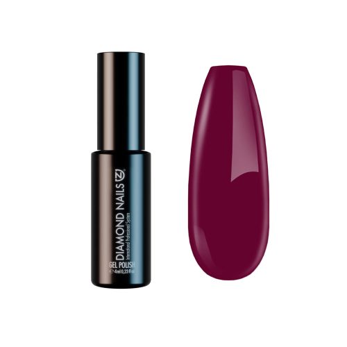 Diamond Nails Gel Nail Polish 4ml - DN012 - Purple burgundy