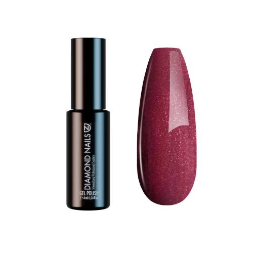 Diamond Nails Gel Nail Polish 4ml - DN013 - Pearl burgundy