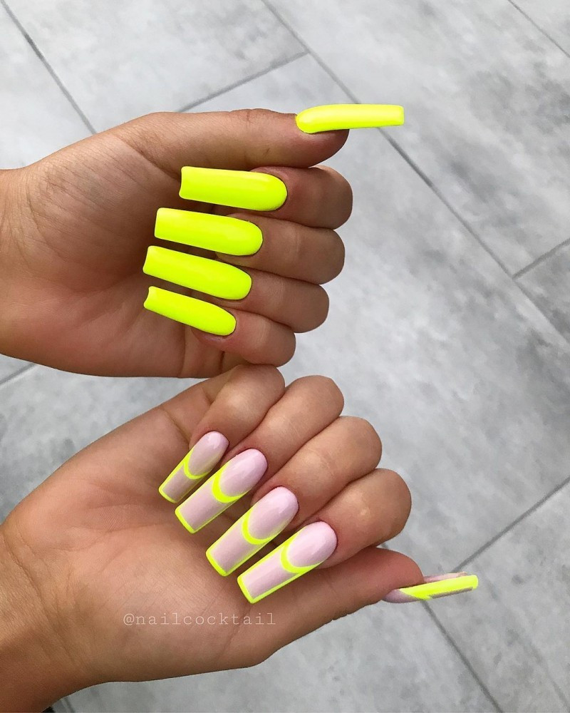 Pencils Down Neon Yellow Nail Stamping Polish | Maniology