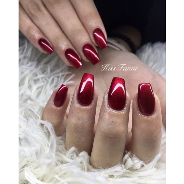 Gel Nail Polish 4ml - DN168 - Red Wine (Metalic) - Gel Polish