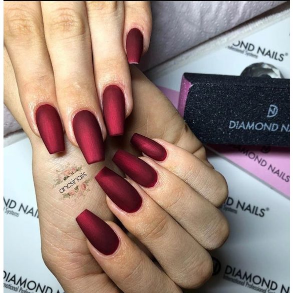 Gel Nail Polish 4ml - DN168 - Red Wine (Metalic) - Gel Polish