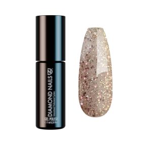 Diamond Nails Gel Polish – Rose Gold Shine Coat – DN227 – 7ml – HEMA Free