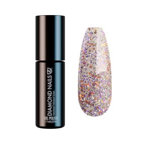 Diamond Nails Gel Polish – Sparkling Purple Unicorn – DN228 – 7ml – HEMA Free