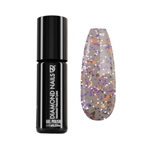 Gel Nail Polish - DN228 - Sparkling Unicorn color Coat 7ml