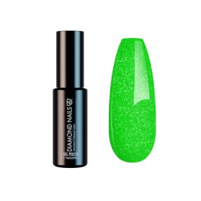 Diamond Nails Gel Polish – Glittering Neon Yellow – DN189 – 4ml – HEMA Free