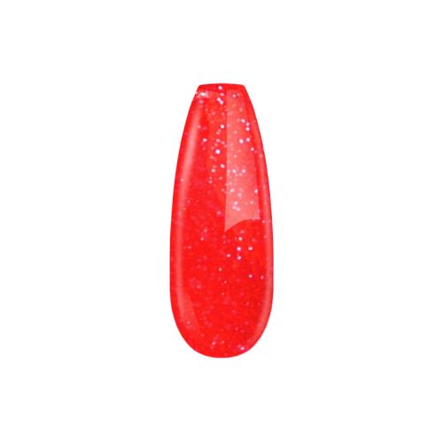 Gel Nail Polish 4ml - DN192 - Glittering Neon Orange-Pink - Gel Polish