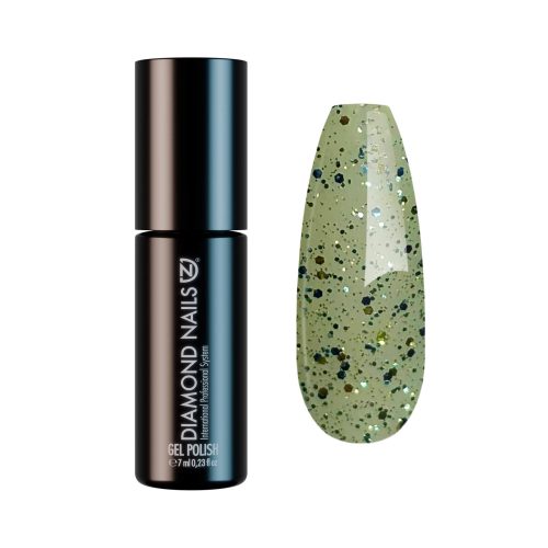 Diamond Nails Gel Polish – Sparkling Green – DN232 – 7ml – HEMA Free