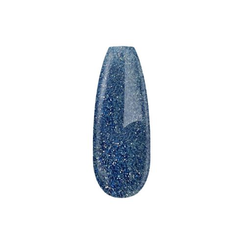 Gel Nail Polish 4ml - DN207 - Denim blue (Glittering) - Gel Polish