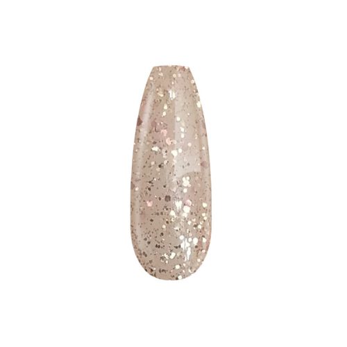 Gel Nail Polish 4ml - DN227 - Rose gold glitter - Gel Polish