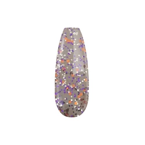 Gel Nail Polish 4ml - DN228 -  Silver Glitter coat- Gel Polish