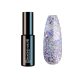 Gel Nail Polish - Purple glitter coat - DN229 - 4ml - Hema free