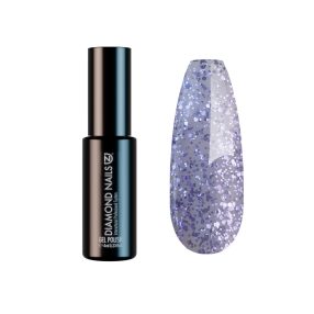 Gel Nail Polish – Glittering Lavender Coat – DN230 – 7ml – HEMA Free