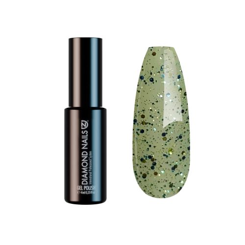 Diamond Nails Gel Polish – Sparkling Green – DN232 – 4ml – HEMA Free
