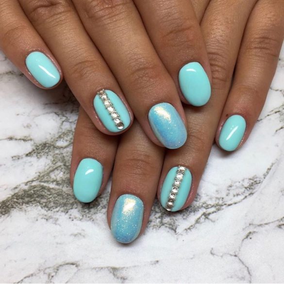 Gel Nail Polish 4ml - DN235 - Candy Mint - Gel Polish
