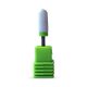 Rough ceramic nail drill bit for efficient and controlled material removal in nail treatments